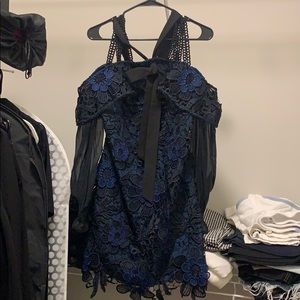 Self-Portrait MIDI Dress